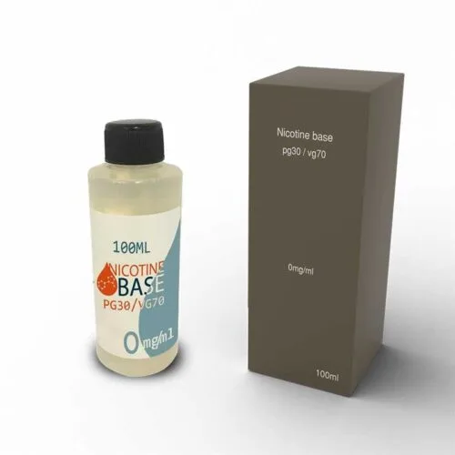 100ml Nikotin Base 0mg - 70/30
