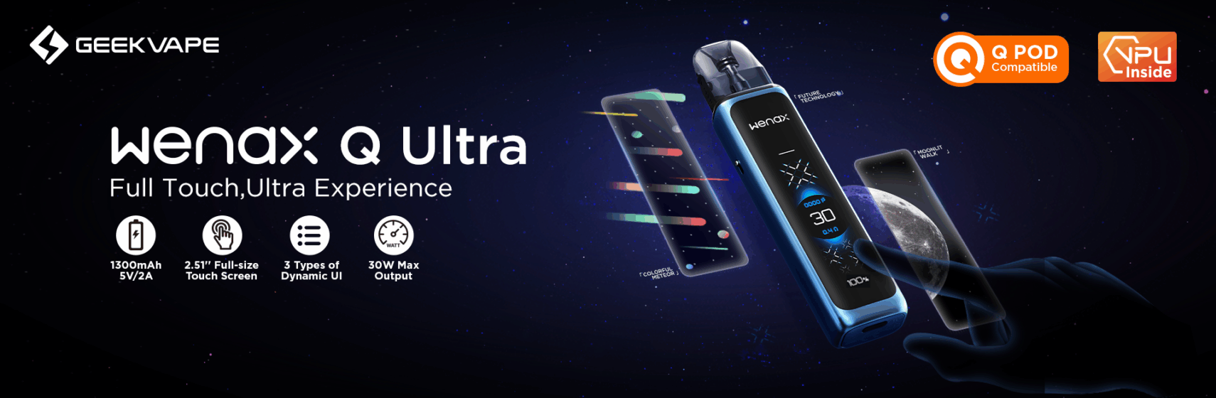Wenax Q Ultra Banner