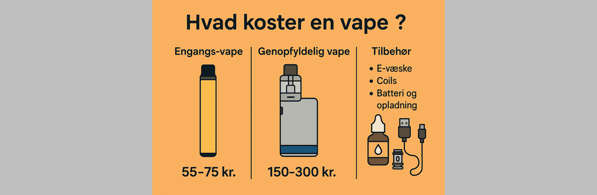 Hvad koster en vape?