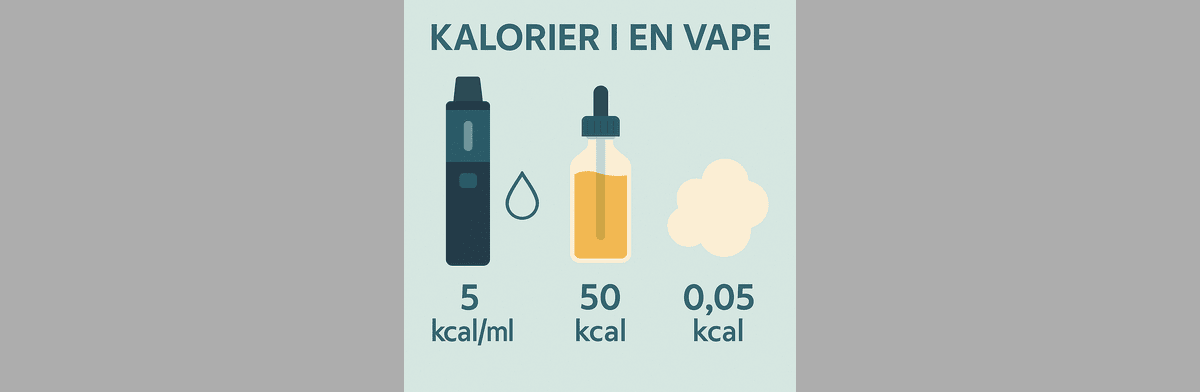 Hvor mange kalorier er der i en vape?