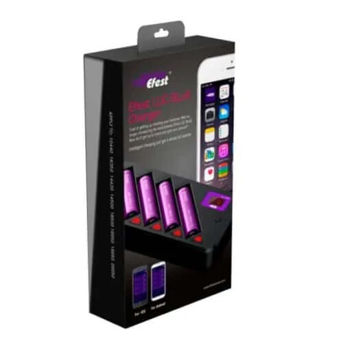 Efest - LUC Blu4 - 4-Slot Bluetooth Oplader
