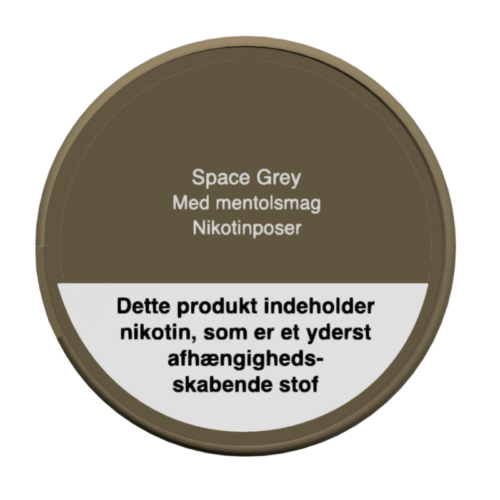 Space Grey Nikotinposer