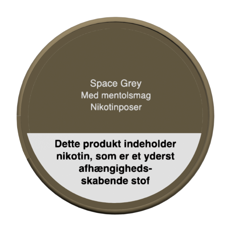 Space Grey Nikotinposer