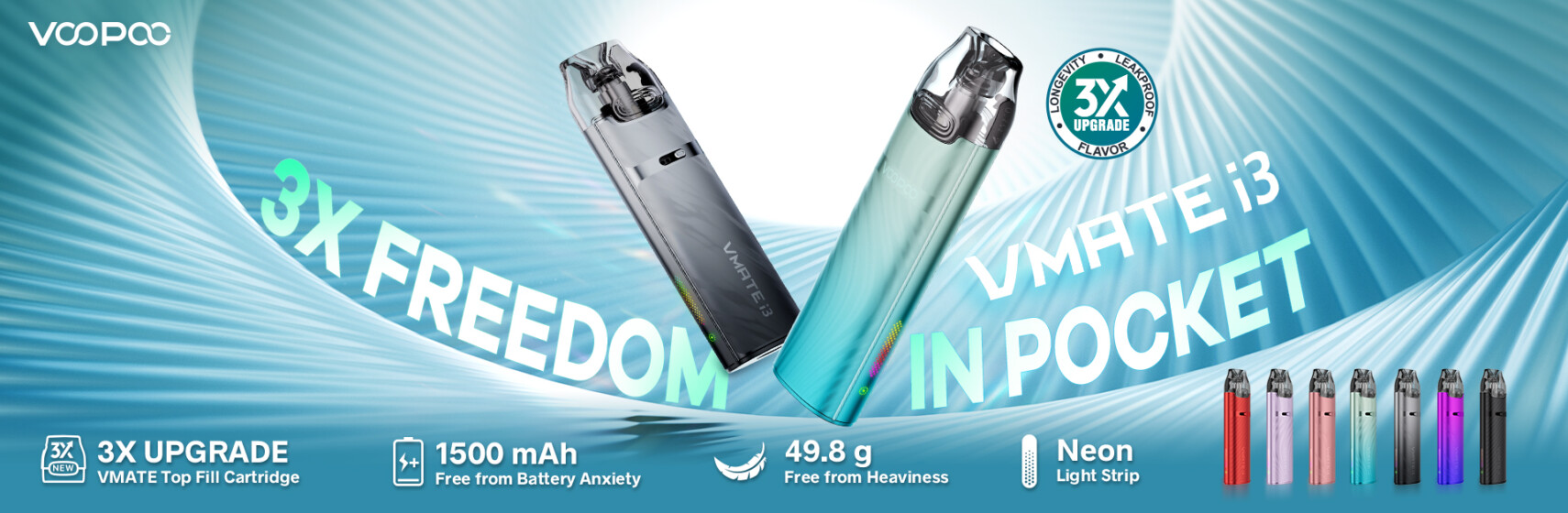 Voopoo Vmate i3 Banner