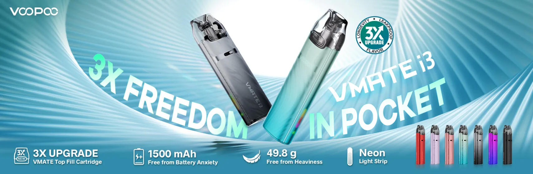 Voopoo Vmate i3 Banner