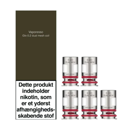 Vaporesso GTX Coils 0.2 &Omega;