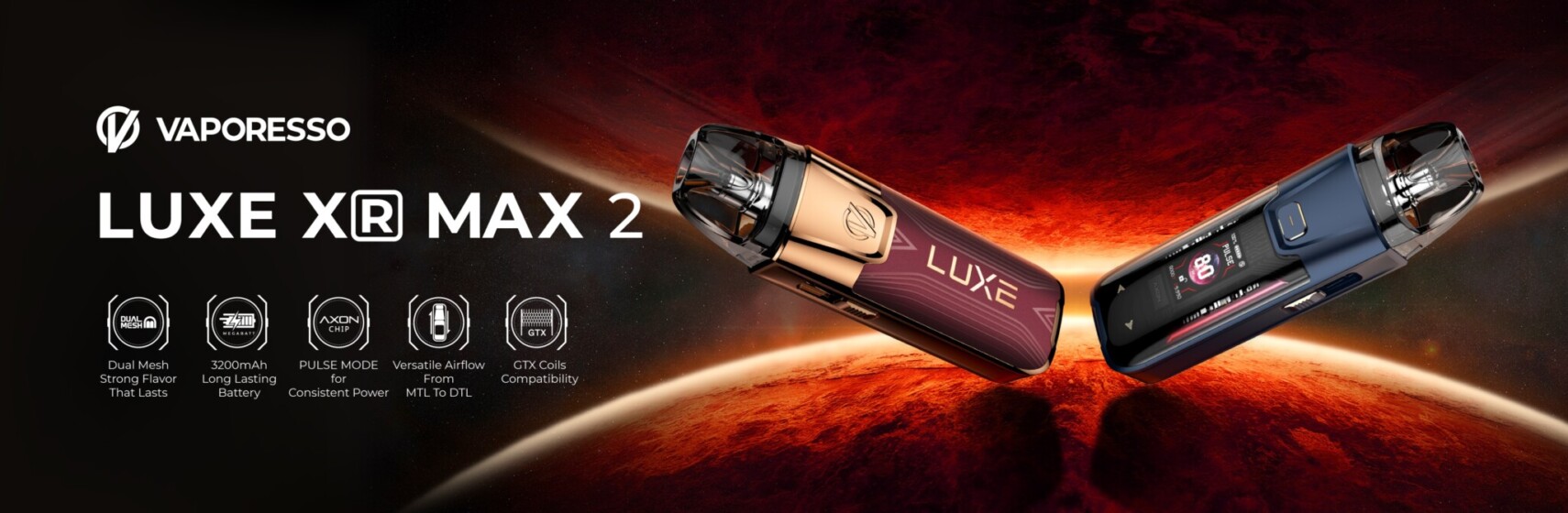 Luxe Xr Max 2 banner