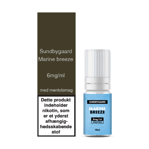 Sundbygaard Marine Breeze Menthol 6mg