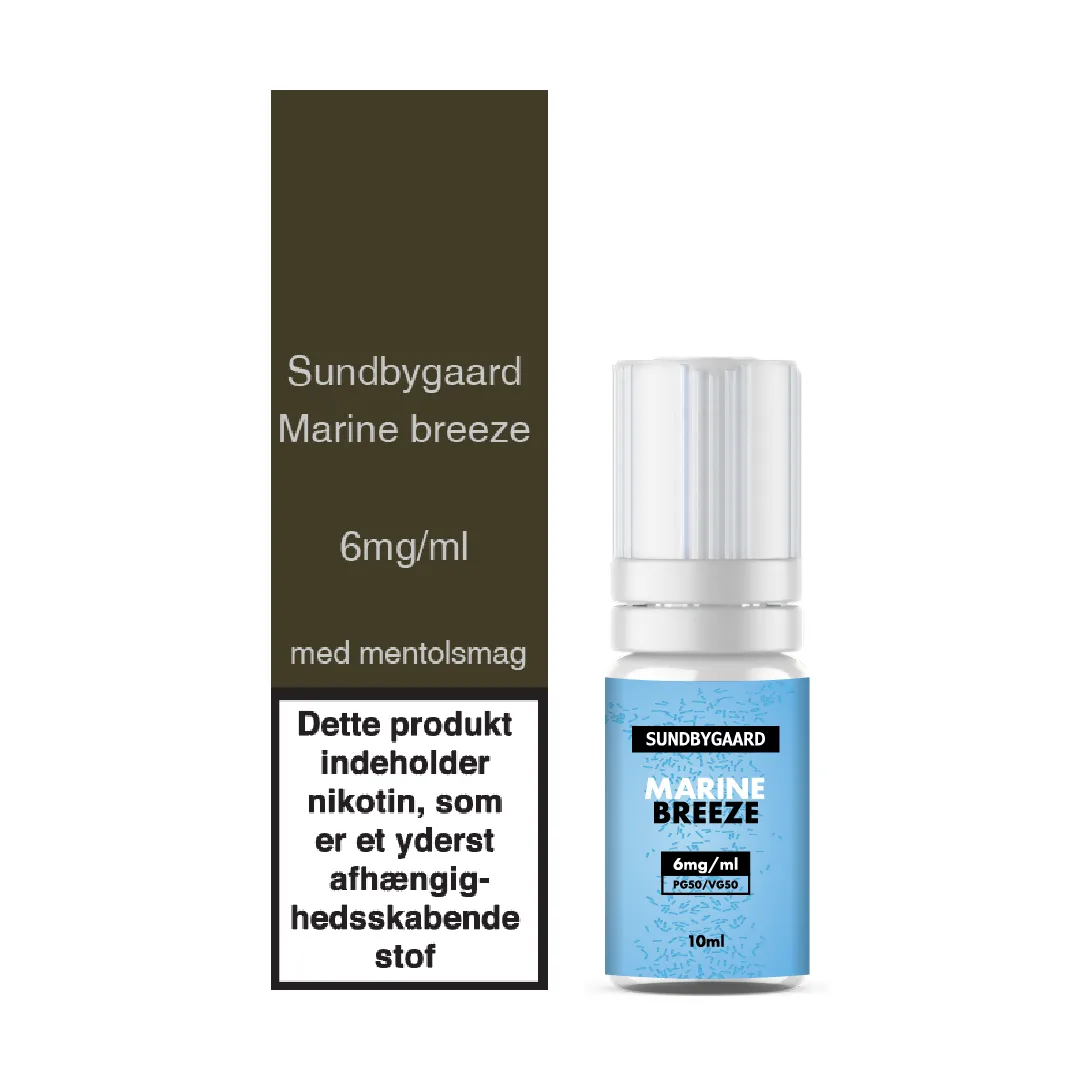 Sundbygaard Marine Breeze Menthol 6mg
