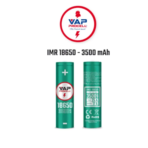 VAP PROCELL 18650 25A 3500mAh