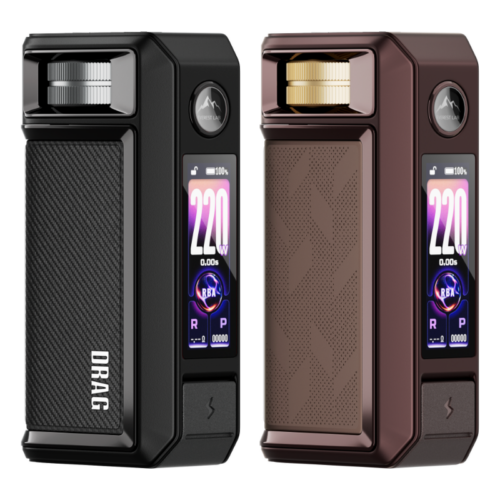 Voopoo Drag 6 Box Mod i farverne Black og Brown
